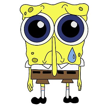 sponge bob sad