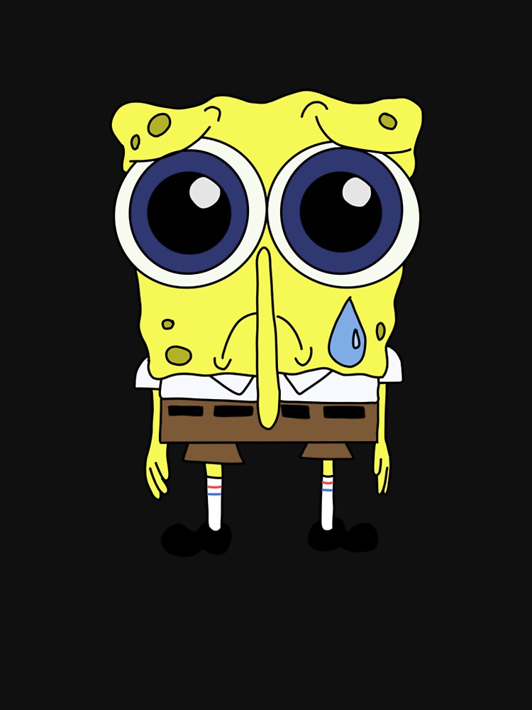 Sad Spongebob Premium T-Shirt for Sale by Seifurt