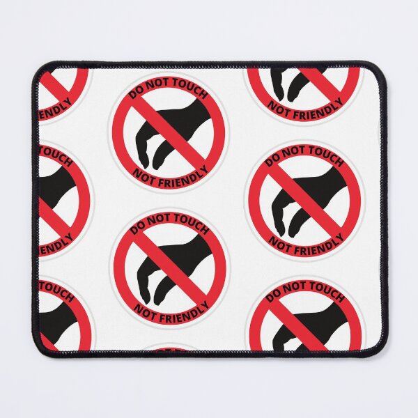 Item preview, Not Friendly Do Not Touch designed and sold by AnnaAndVibes.