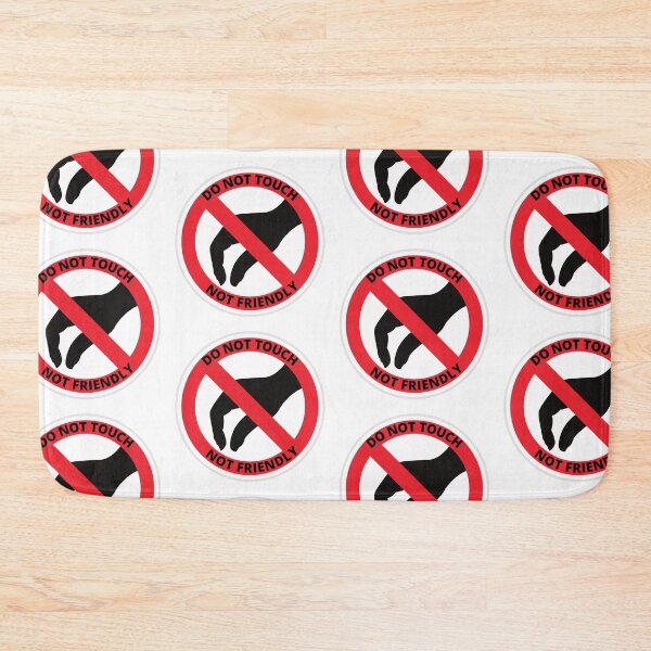 Item preview, Not Friendly Do Not Touch designed and sold by AnnaAndVibes.