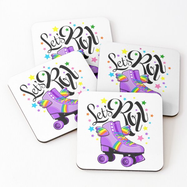 Item preview, Let's Roll. Fun roller skate party  designed and sold by iclipart.