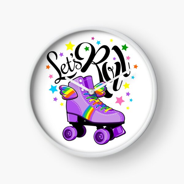 Item preview, Let's Roll. Fun roller skate party  designed and sold by iclipart.