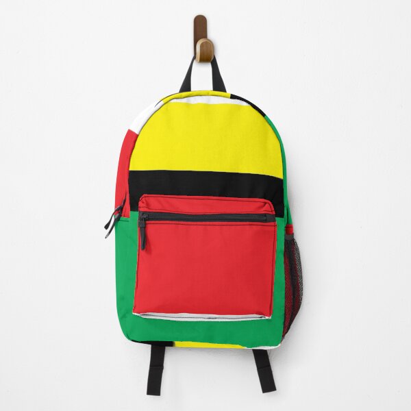 Item preview, Guyana Colour Block National colours designed and sold by IdentiTee Studios.