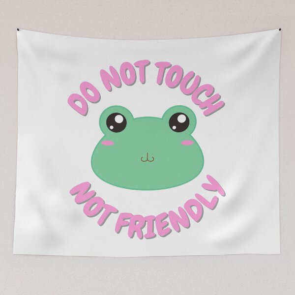 Item preview, Not Friendly Do Not Touch designed and sold by AnnaAndVibes.