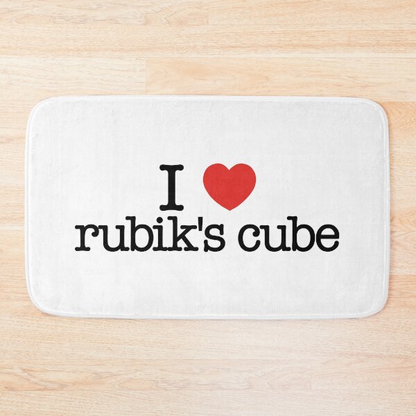 Item preview, I love rubik's cube. Funny gift idea. I heart rubik's cube. Best present for rubik's cube fans. designed and sold by shirtpress.
