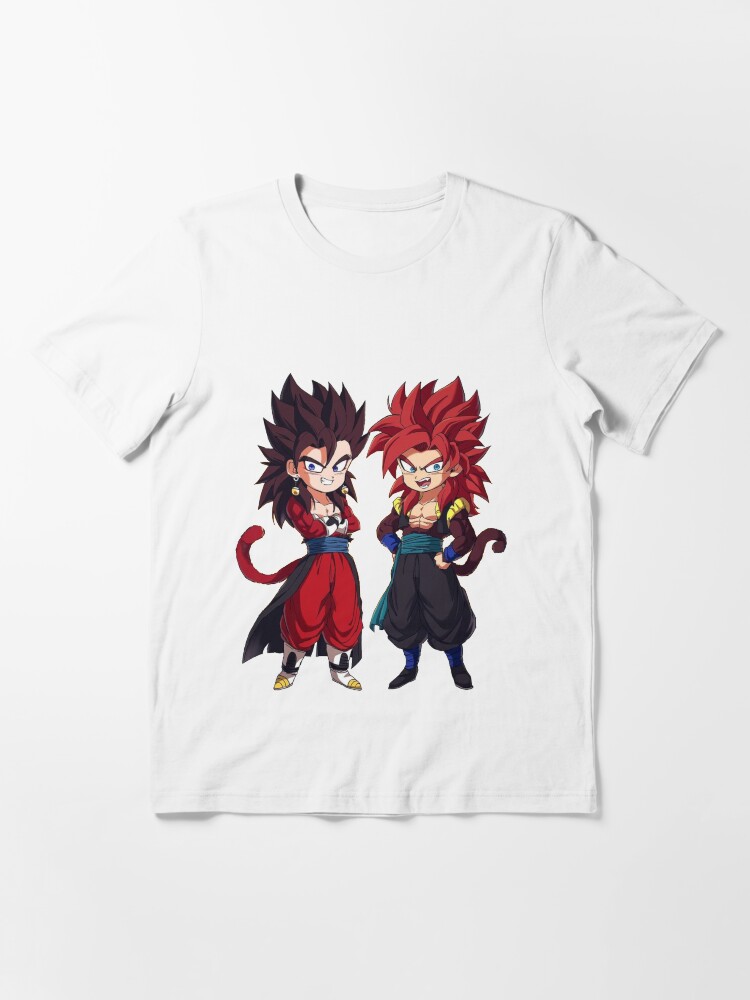 Blue Vegito & Blue Gogeta Active T-Shirt by thomasDten-Art