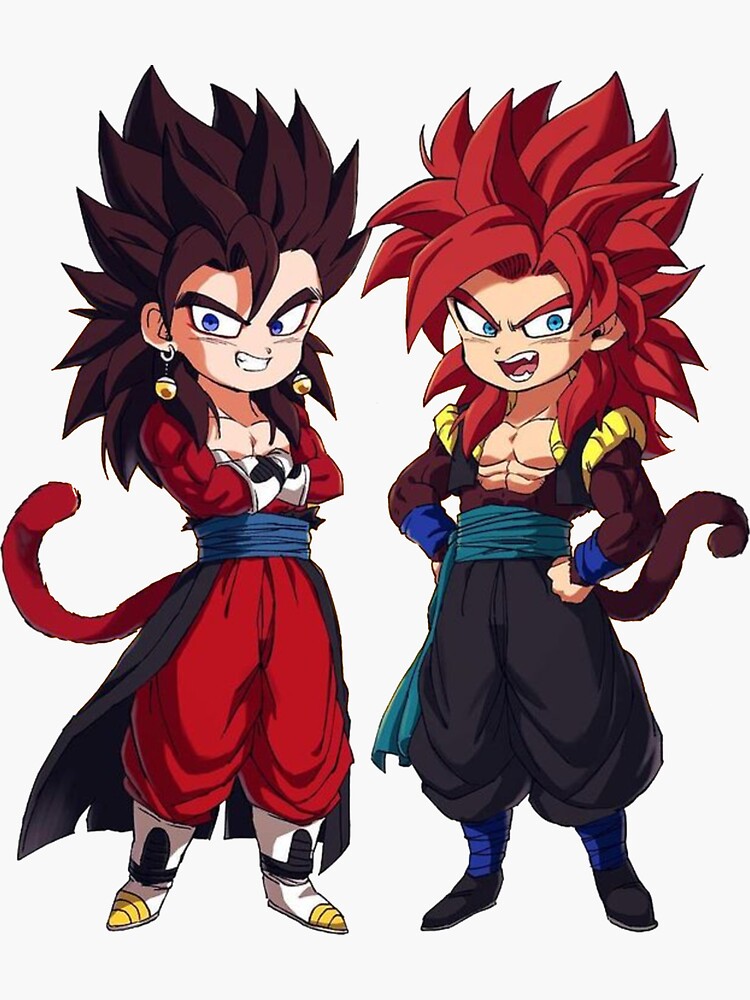 Vegito And Gogeta Ssj4, Hd Png Download - Gogeta Super Saiyan 4