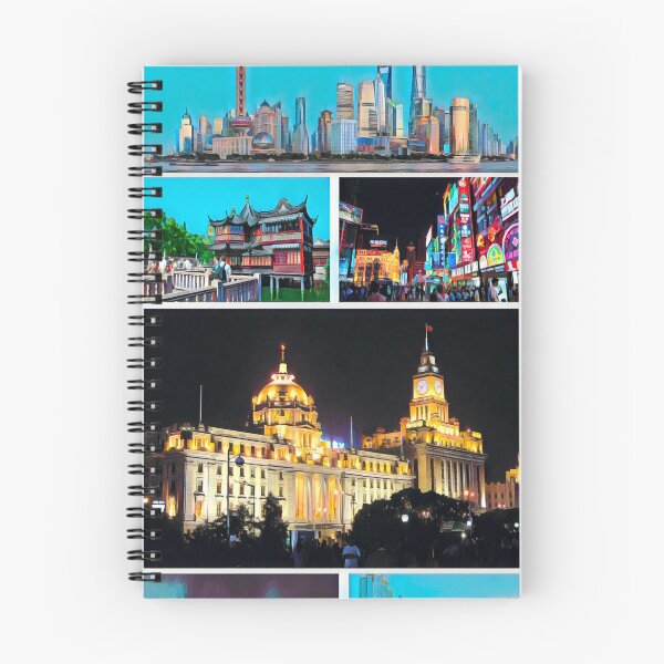 Item preview, Shanghai Landmarks designed and sold by Sofia-Draws.