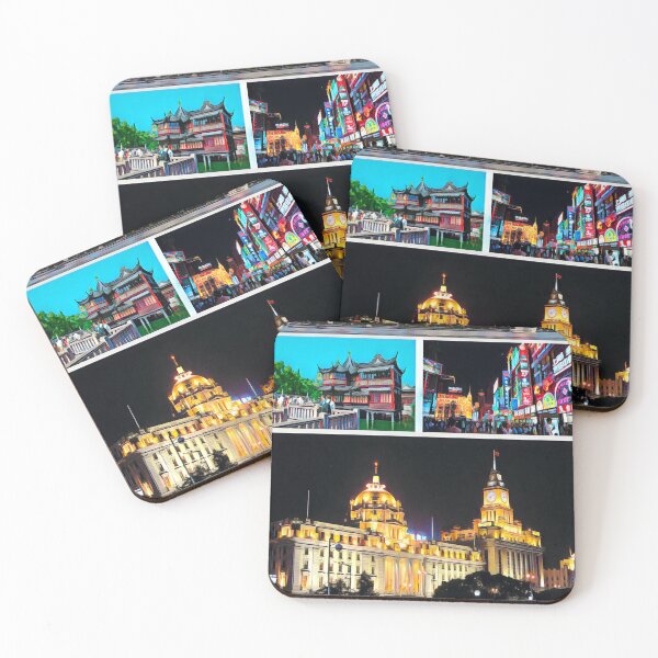 Item preview, Shanghai Landmarks designed and sold by Sofia-Draws.