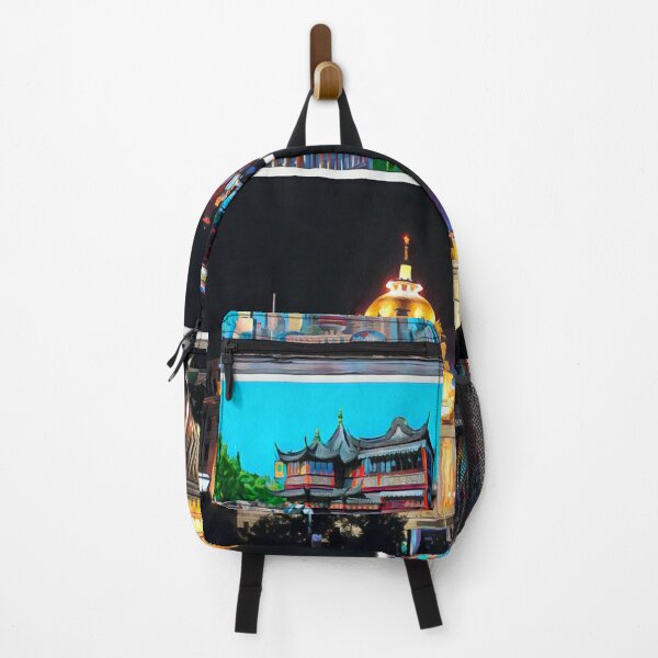 Item preview, Shanghai Landmarks designed and sold by Sofia-Draws.