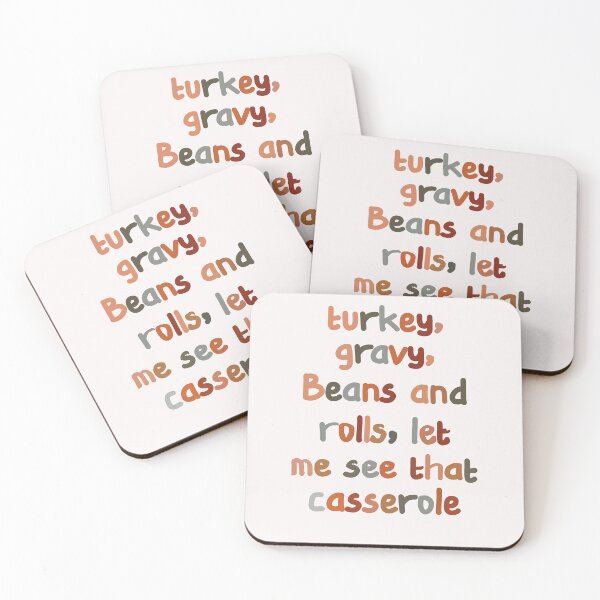 Item preview, cute turkey gravy, beans and rolls let me see that casserole designed and sold by Jake  Knifer.