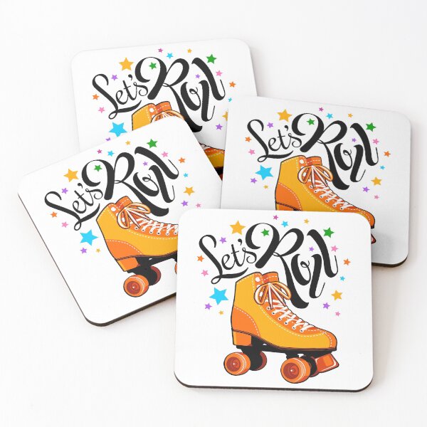 Item preview, Let's Roll. Fun roller skate party  designed and sold by iclipart.