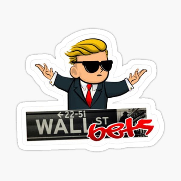 Wallstreet Bets Sticker
