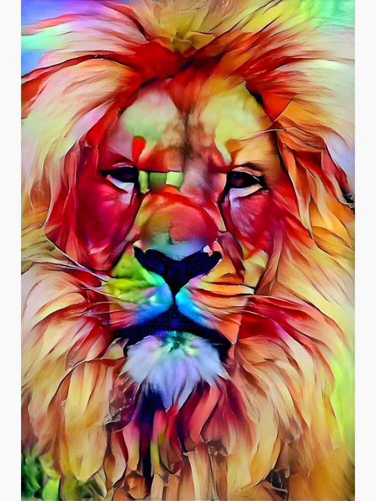 "Lion, King Of The Jungle" Poster for Sale by jeggersss Redbubble
