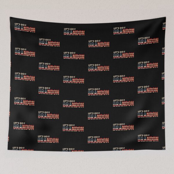 Item preview, lets go brandon vintage american flag designed and sold by trends90s.