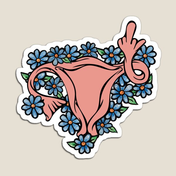 Artikel-Vorschau von Mittelfinger Gebärmutter Pro-Choice Feministin, designt und verkauft von Boog Monst .