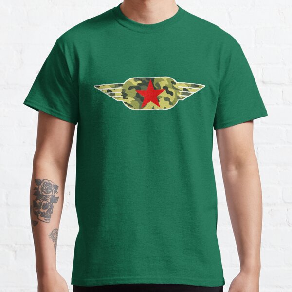Camouflage Red Star Classic T-Shirt