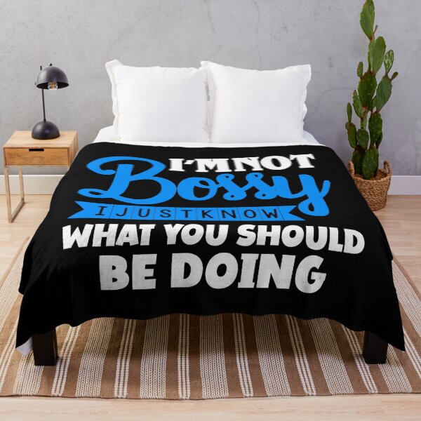 Item preview, Iam Not Bossy I Just Know What Should Be Doing designed and sold by Eddie SH.