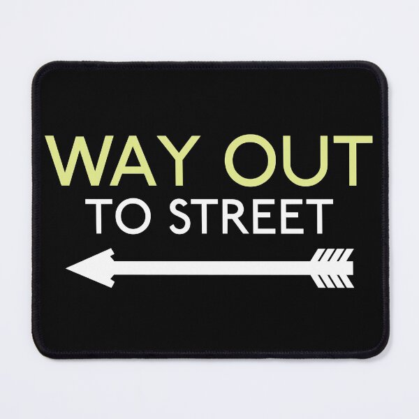 Item preview, London Transport Style - Way Out Sign designed and sold by traincrewdesign.