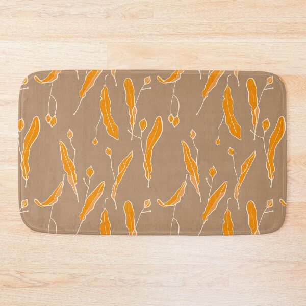 Item preview, Linden seeds (4), autumn pattern (on beige b/g) designed and sold by Irina Ivanova.