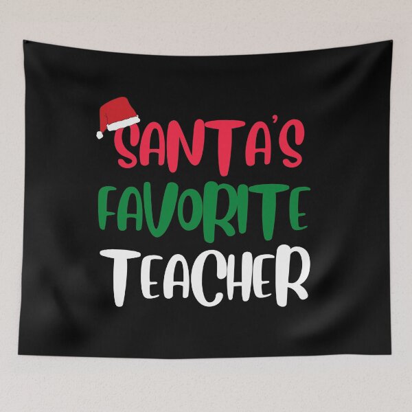 Item preview, Santa's Favorite Teacher designed and sold by SunfullyYours.