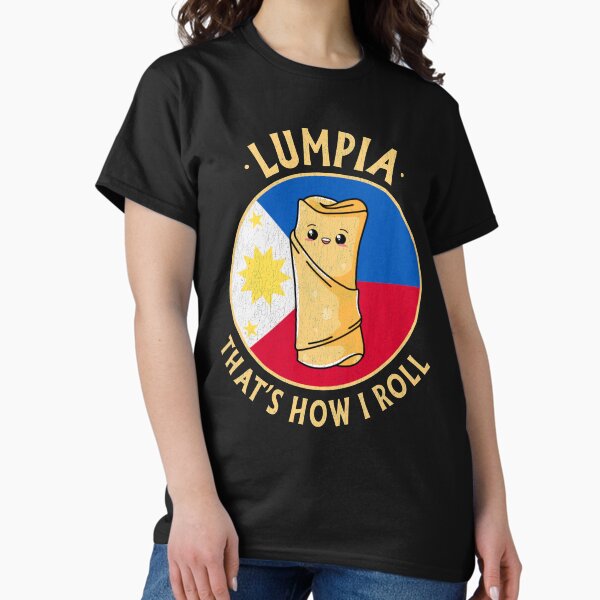 Item preview, Philippines Lumpia That's How I Roll Funny Cute Kawaii Lumpia designed and sold by NorthThreads.