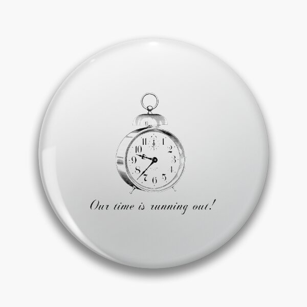 Item preview, Time is running out Vintage Clock| Perfect Gift designed and sold by florenceqdde.
