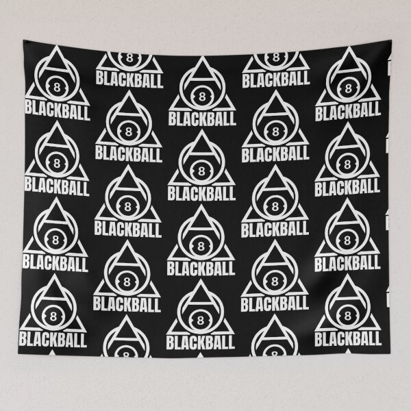Item preview, BLACKBALL LOGO TRIANGLE SERVE designed and sold by diego75bcn.