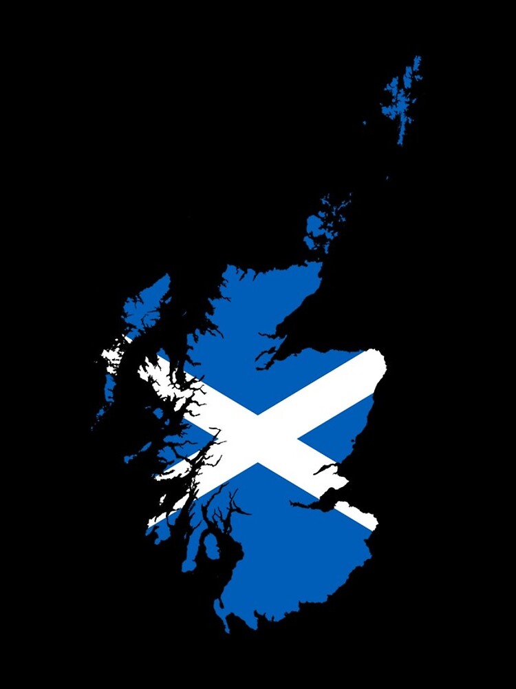 Thumbnail 4 of 4, iPhone Case, Scotland Flag Map designed and sold by RBEnt.