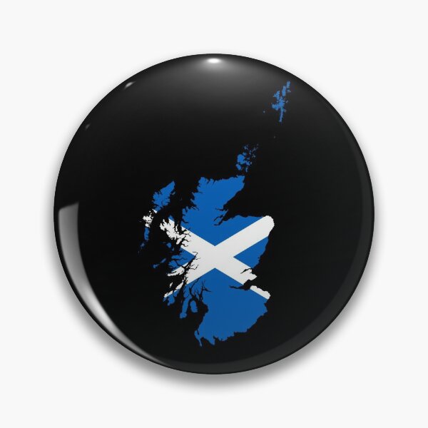 Item preview, Scotland Flag Map  designed and sold by RBEnt.