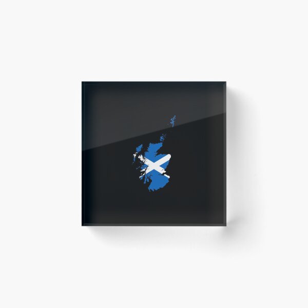 Item preview, Scotland Flag Map  designed and sold by RBEnt.
