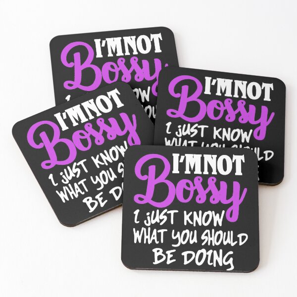 Item preview,  Iam Not Bossy I Just Know What Should Be Doing designed and sold by Eddie SH.