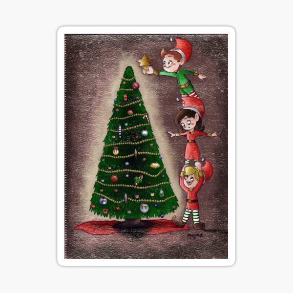 Tree Trimming Stickers Redbubble