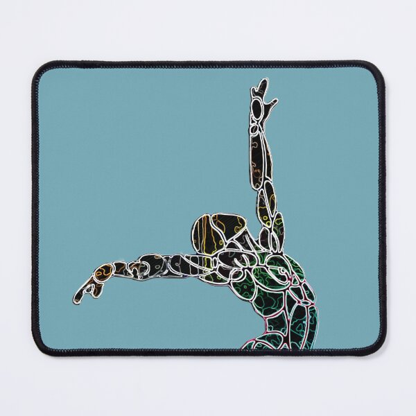 Item preview, Figure Art, Black Silhouette, Jumping Athlete  designed and sold by danceink.