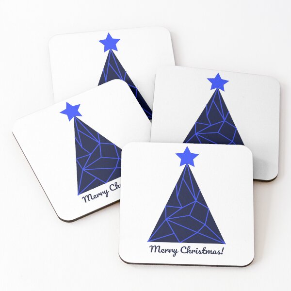 Item preview, Merry Christamas - Polygon Christmas Tree designed and sold by 2-Of-A-Kind.