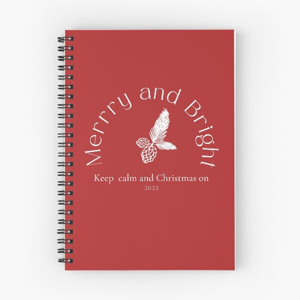 Item preview, merry and bright, keep calm and Christmas on, Christmas t-shirts  designed and sold by juigx4s.