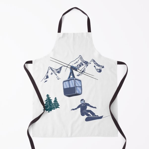 Item preview, Snowboarding Powder to the People Ski Lift Resort Winter Sports designed and sold by TheInkElephant.