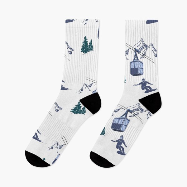 Item preview, Snowboarding Powder to the People Ski Lift Resort Winter Sports designed and sold by TheInkElephant.