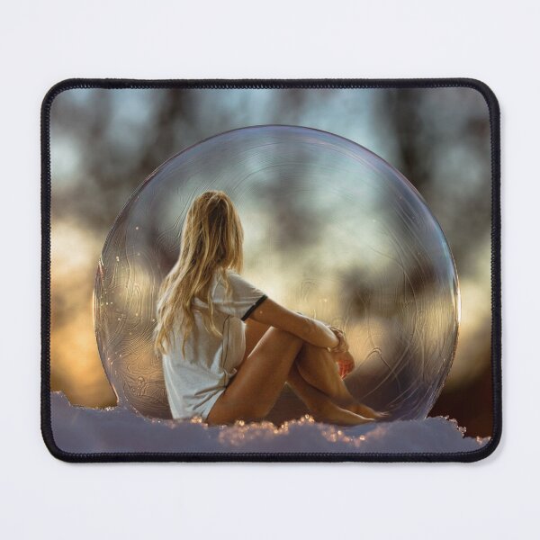 Item preview, Woman in a frozen drop of water designed and sold by Jambonfromage.