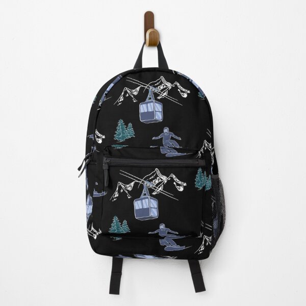Item preview, Snowboarding Powder to the People Ski Lift Resort Winter Sports designed and sold by TheInkElephant.