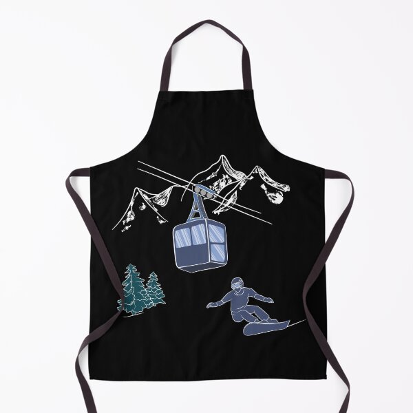 Item preview, Snowboarding Powder to the People Ski Lift Resort Winter Sports designed and sold by TheInkElephant.