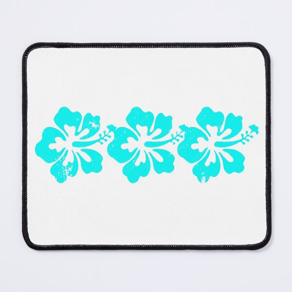 Item preview, Bright Aqua blue Hibiscus Hawaiian Flower Aloha designed and sold by funnytshirtemp.