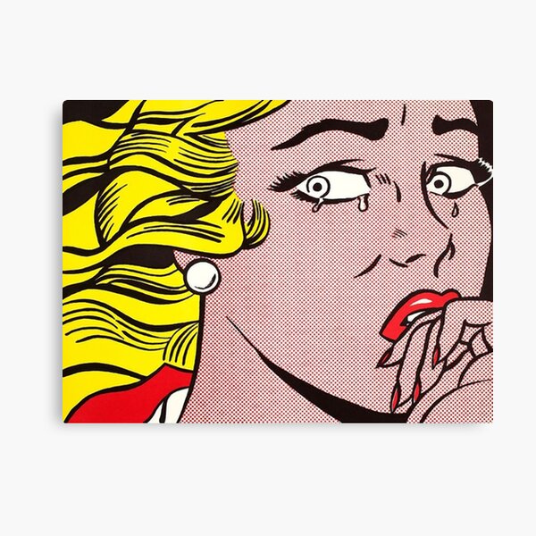 Roy Lichtenstein Whamm vintage art painting canvas print huge size 950mm Roy Lichtenstein Whamm vintage art painting canvas print huge size 950mm