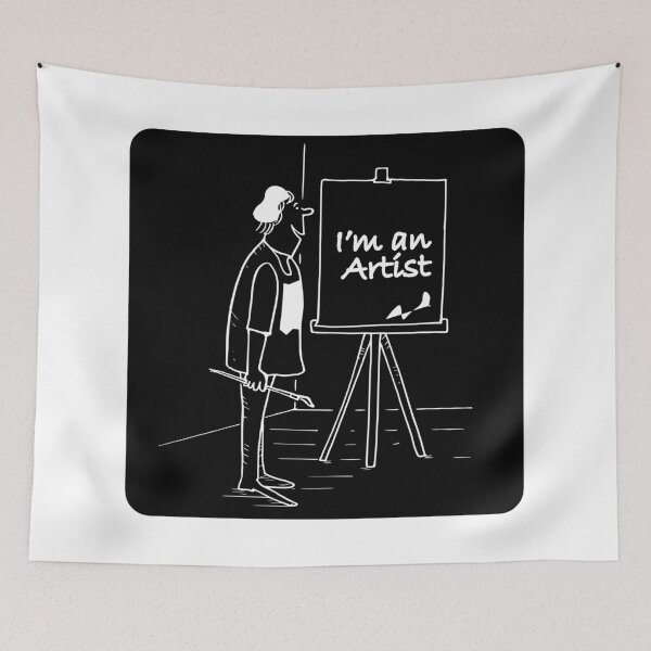 Item preview, I am an Independent Artist Website Tee designed and sold by LanrivArtStudio.