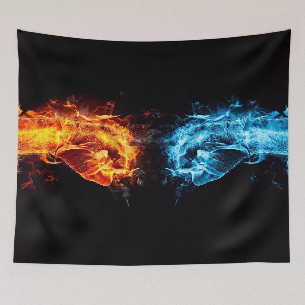 Item preview, Fists fire water designed and sold by zero-g.