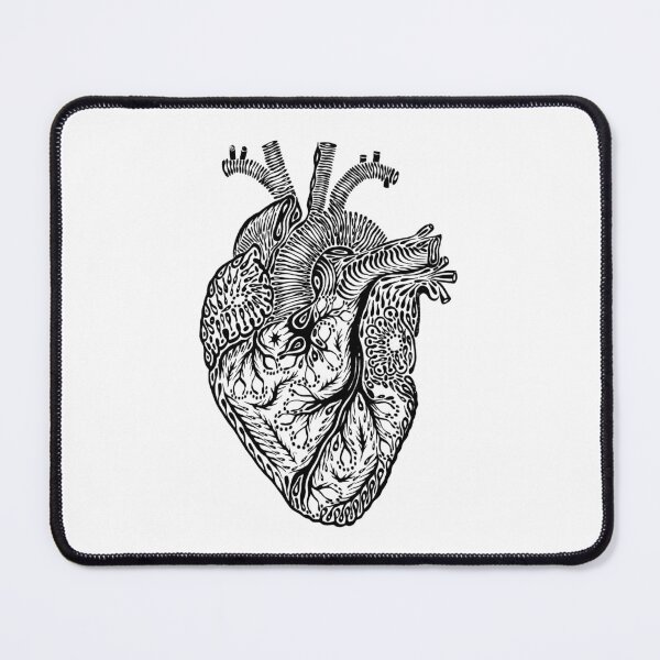 Item preview, Heart Hand Drawn with Ink designed and sold by vividdesignsuk.