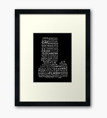 Photography 101 Framed Print
