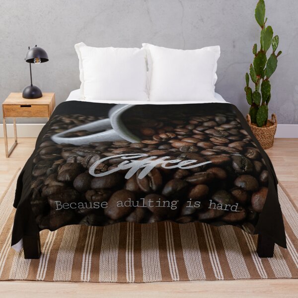 Item preview, Coffee because adulting is hard designed and sold by orangerinka.