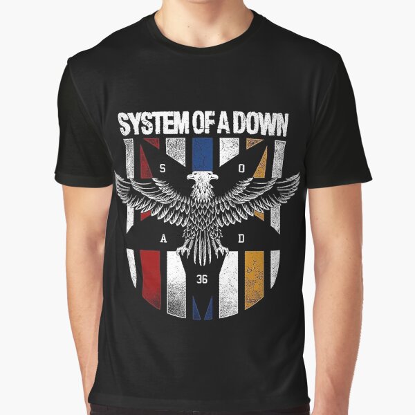 System eines Down-Bestsellers Grafik T-Shirt