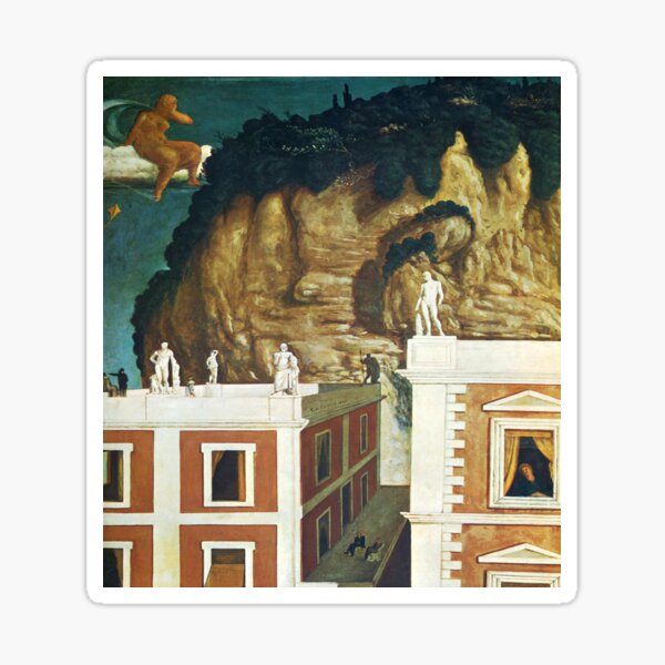 Item preview, Strange travelers-Giorgio de Chirico designed and sold by superbarts.
